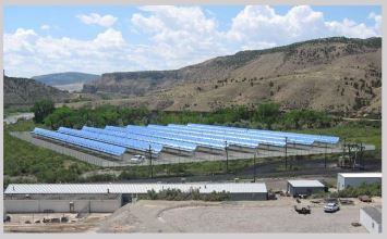 Fig 1: The first coal-solar hybrid in the Cameo Generating Station